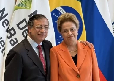 Colômbia formaliza pedido de entrada no Banco do BRICS e projeto de nova Ferrovia ligando América do Sul ao Caribe deve avançar