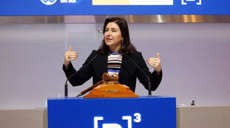 Simone Tebet diz que concessão da Rota da Celulose é de interesse nacional