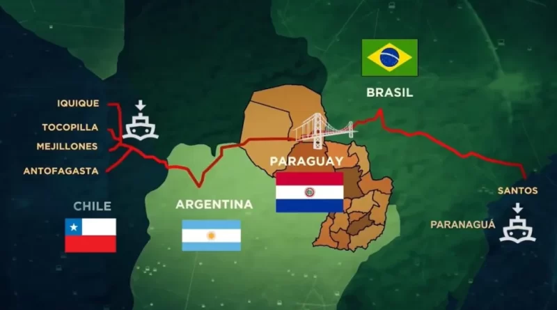 Rota Bioceânica que liga Portos brasileiros a portos no Chile deve estar pronta em 2026 e fortalecerá economia regional