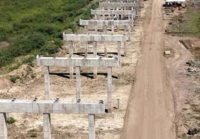 Viaduto de 700 metros marca avanço das obras da Rota Bioceânica