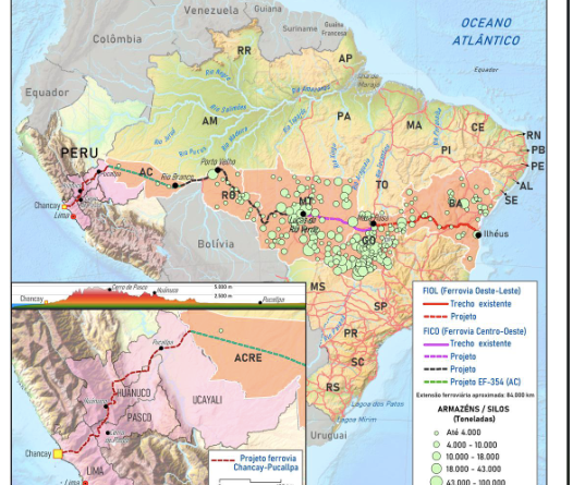 Ferrovia Bioceânica: infraestrutura, interesses geopolíticos e riscos ambientais