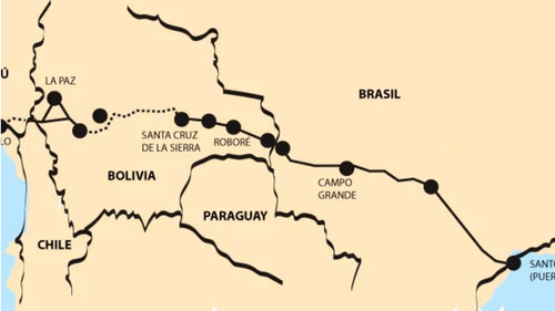 Bolívia e Brasil retomam o projeto do Corredor Bioceânico Central para fortalecer a integração regional
