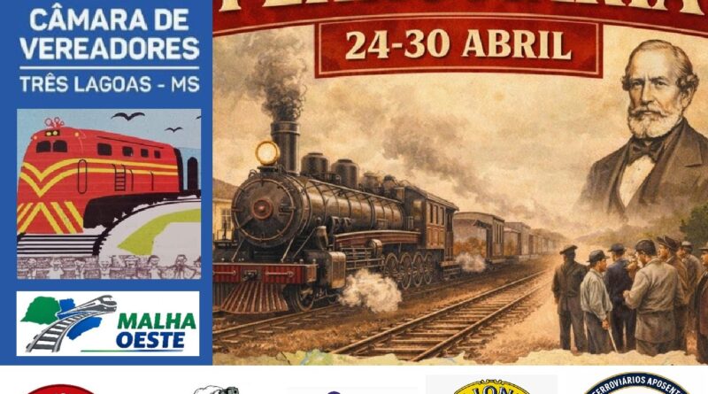 Semana Ferroviária 2026: Três Lagoas como Eixo Estratégico da Integração Ferroviária e Bioceânica