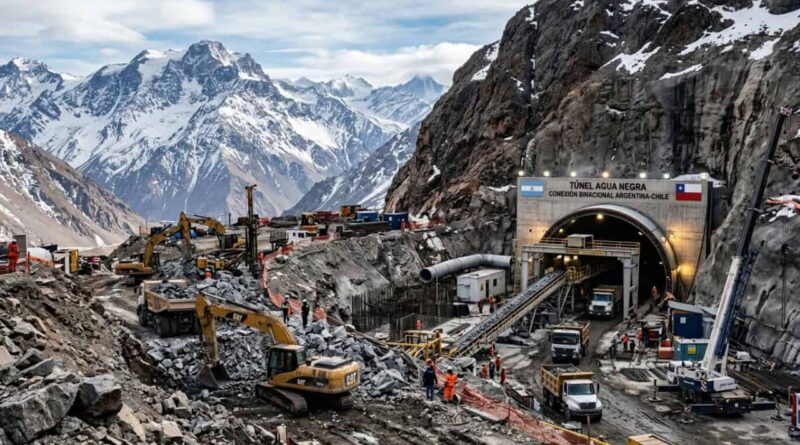 Marco de engenharia: a perfuração de um megatúnel nos Andes para chegar ao Oceano Pacífico foi confirmada