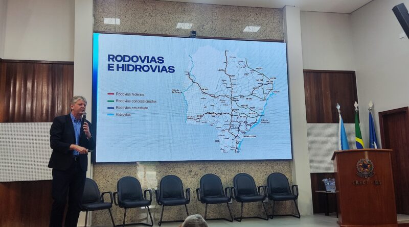 Hidrovia e Malha Oeste são complementares para o desenvolvimento sustentável de MS, afirma Jaime Verruck