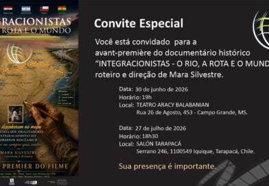 Documentário “Integracionistas – O Rio, a Rota e o Mundo” terá avant-première em Campo Grande e Iquique