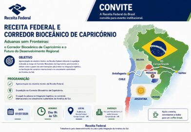 Receita Federal promove evento sobre o Corredor Bioceânico de Capricórnio e o futuro da integração regional
