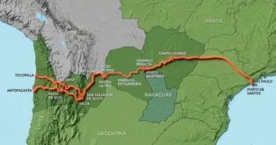 Corredor Bioceânico de Capricórnio está avançando sem passar pelo território boliviano