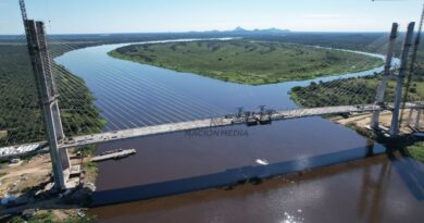 Ponte Bioceânica tem último segmento concretado e entra na fase final para conectar oceanos Atlântico e Pacífico