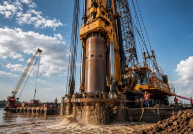 Para encurtar em quase 10 mil km a rota das exportações rumo à Ásia, engenheiros cravaram estacas de até 45 metros no Rio Paraguai e ergueram na fronteira do Mato Grosso do Sul uma ponte estaiada com vão central de 350 metros
