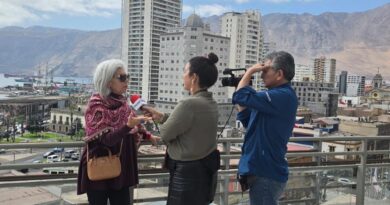 Em Iquique, diretora de “Integracionistas” dá entrevistas sobre lançamento internacional de documentário