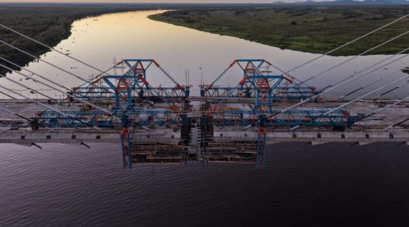 Ponte da Rota Biocênica deve ligar Brasil e Paraguai nesta semana