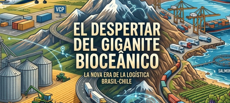 O despertar do gigante bioceânico: a nova era da logística Brasil-Chile