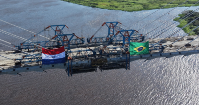 Ponte Bioceânica está progredindo rumo à conclusão, com obras complementares em andamento