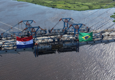 Ponte Bioceânica está progredindo rumo à conclusão, com obras complementares em andamento