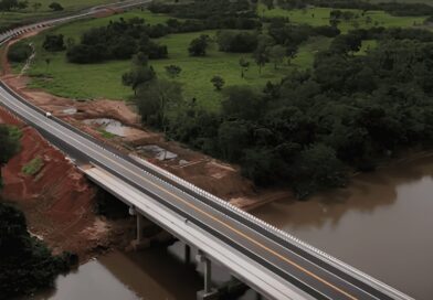 Nova ponte sobre o Rio Aquidauana libera acesso entre BR-419 e BR-262