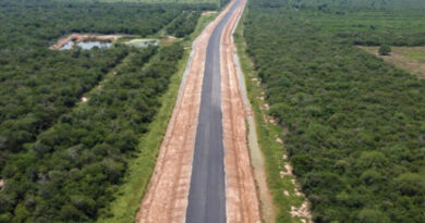 Acesso da BR-267 à ponte da Rota Bioceânica avança 8% em quase 1 ano