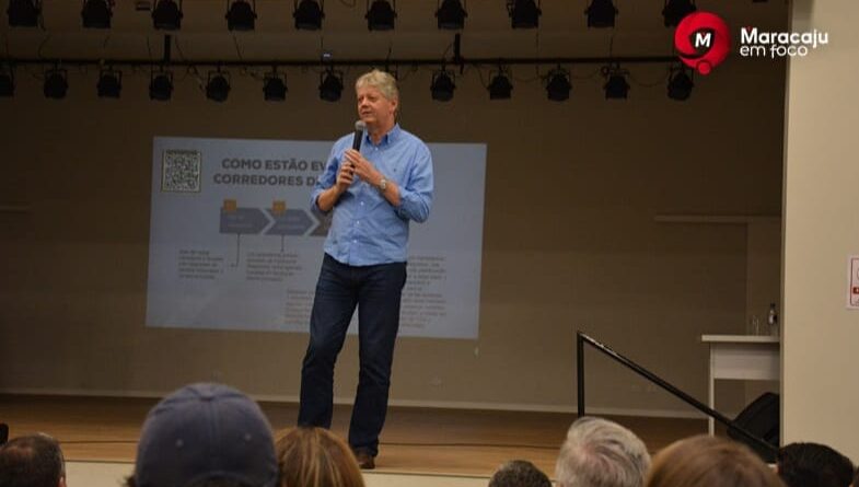 Jaime Verruck destaca industrialização e oportunidades com a Rota Bioceânica durante palestra em Maracaju