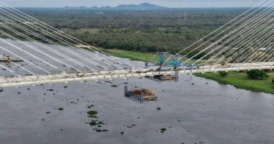 Desmontagem dos ‘Trens de Avanço’ marca nova etapa da Ponte Bioceânica