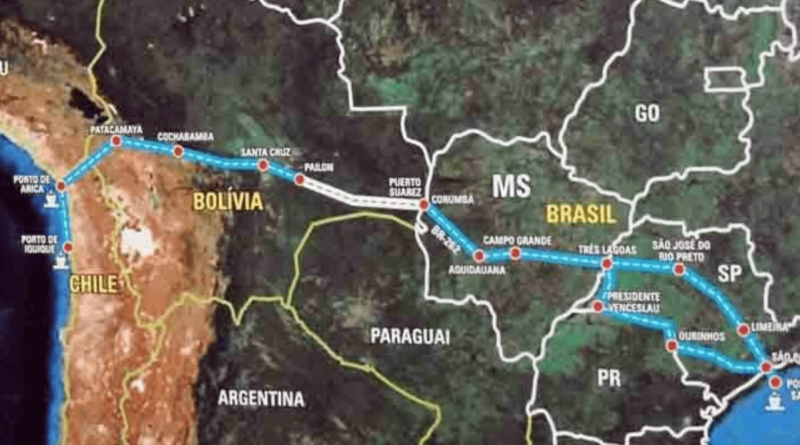 Brasil e Chile aceleram articulação pelo Corredor Bioceânico e nova rota pode redesenhar logística de exportação