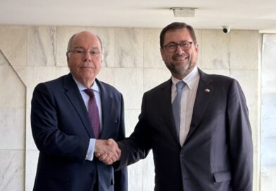 Os ministros das Relações Exteriores do Chile e do Brasil discutiram o desenvolvimento do Corredor Rodoviário Bioceânico em uma reunião bilateral