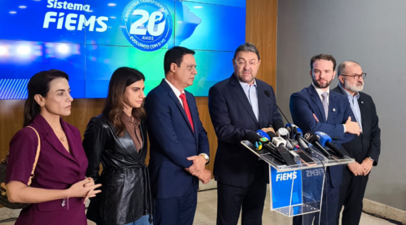 Em visita de ministros, Fiems cobra revisão do pedágio eletrônico e menos burocracia para impulsionar competitividade em MS
