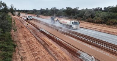Paraguai: 20 quilômetros de pavimentação asfáltica concluídos como parte do Corredor Bioceânico