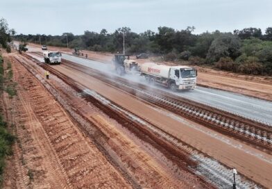 Paraguai: 20 quilômetros de pavimentação asfáltica concluídos como parte do Corredor Bioceânico