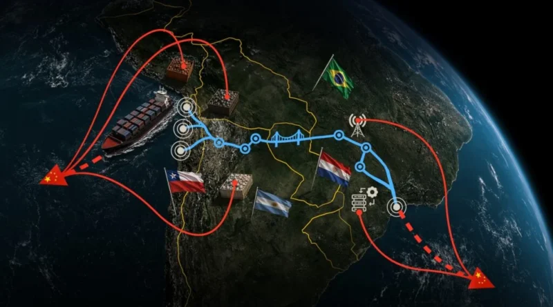 Corredor Bioceânico de Capricórnio pode consolidar a rede estratégica da China na América do Sul