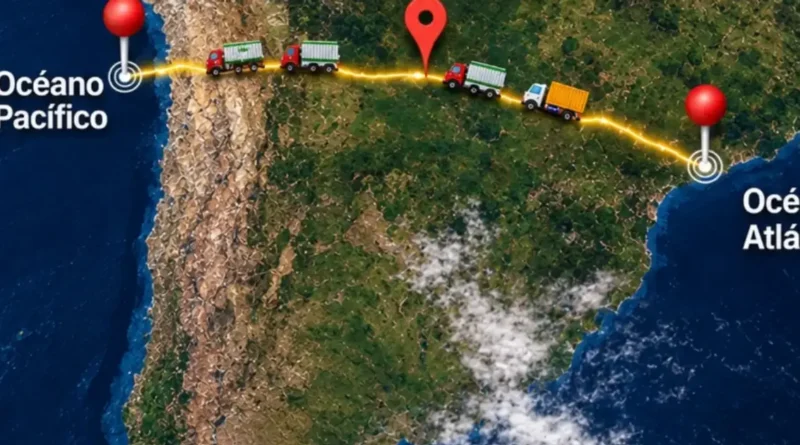 Corredor Bioceânico amplia papel estratégico de Mato Grosso do Sul na ligação entre o Atlântico e o Pacífico