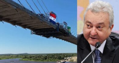 Trecho brasileiro da Ponte da Rota Bioceânica recebe o nome de Heitor Miranda dos Santos