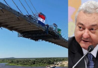 Trecho brasileiro da Ponte da Rota Bioceânica recebe o nome de Heitor Miranda dos Santos