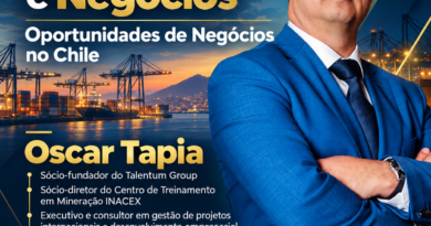 Rede CBC recebe Oscar Tapia para debater oportunidades de negócios no Chile nesta quarta-feira
