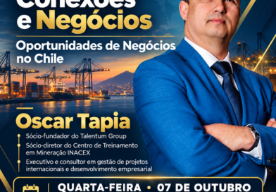 Rede CBC recebe Oscar Tapia para debater oportunidades de negócios no Chile nesta quarta-feira