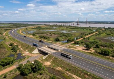Obra brasileira de 13,1 km reúne seis pontes e um viaduto para integrar o Centro-Oeste a uma rota que segue até os portos do Pacífico