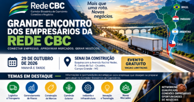 Rede CBC promove Grande Encontro dos Empresários para discutir oportunidades no Corredor Bioceânico