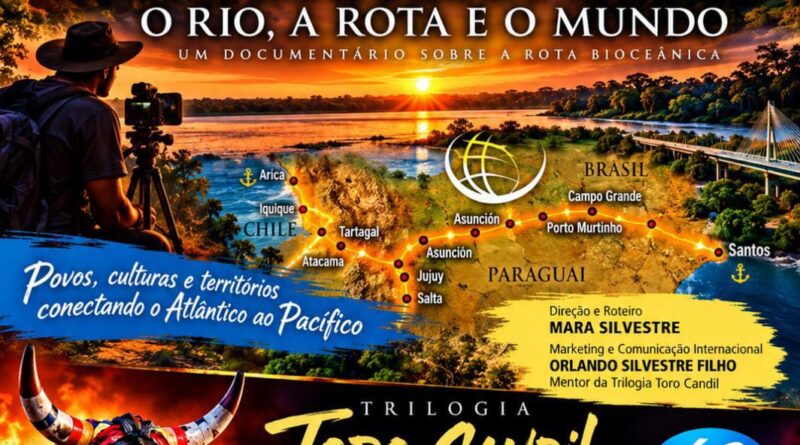 Brasil leva produções sobre o Toro Candil e a integração bioceânica à ChacoLibros 2026, no Paraguai