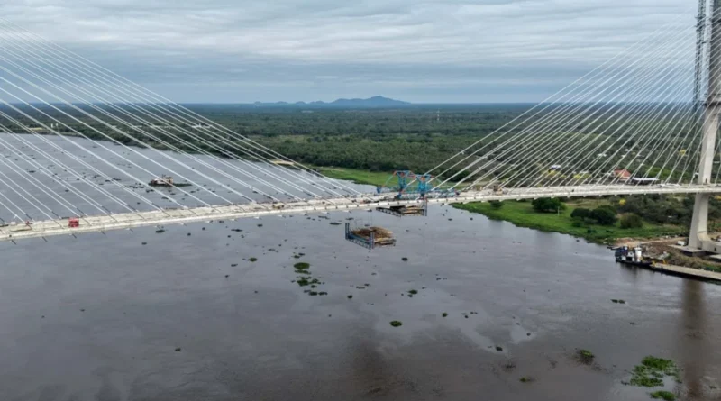 Com a ponte da Rota Bioceânica quase pronta, Porto Murtinho recebeu R$ 132 milhões para virar porta de MS ao Pacífico