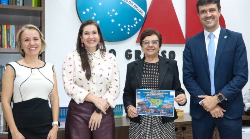 OAB/MS recebe convite para o I Congresso Aduaneiro sobre Corredor Bioceânico de Capricórnio
