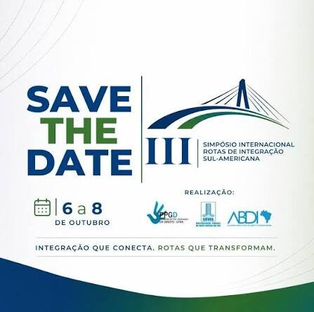 Campo Grande sedia III Simpósio Internacional sobre Rotas de Integração Sul-Americana